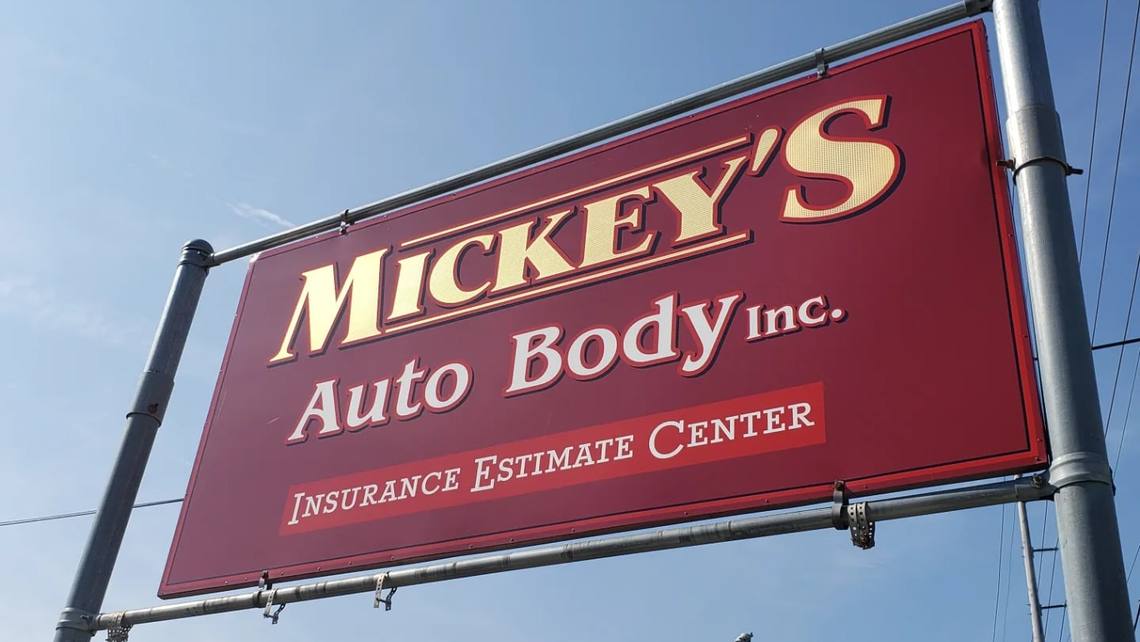 Repaired vehicle on a dealership lot representing lost resale value after an accident in New Jersey